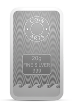 Load image into Gallery viewer, CoinArts Minted Bar Silver 999