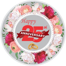 Load image into Gallery viewer, 25 Years Happy Anniversary Festive
