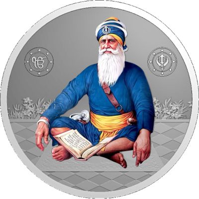 Baba Deep Singh 999 Silver Colored Coin – CoinArts