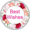 Best Wishes 999 Silver Colored Coin