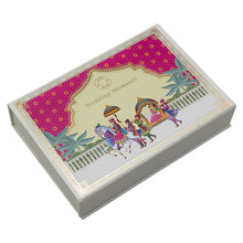 Load image into Gallery viewer, Customized Silver Coin Cream Rectangle Gifting Box
