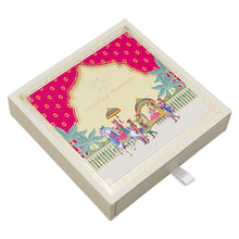 Load image into Gallery viewer, Customized Silver Coin Cream Gifting Box
