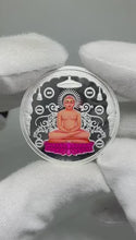 Load and play video in Gallery viewer, Mahavir Ji 999 SILVER COLORED COIN
