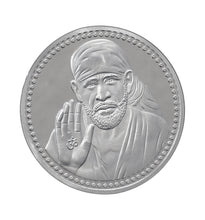 Load image into Gallery viewer, 3D Sai Baba 999 Silver Coin