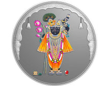 Load image into Gallery viewer, Shrinath Ji 999 Silver Colored Coin