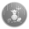 3D Shubh Kalash 999 Silver Coin
